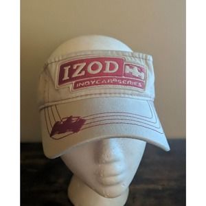 Izod Indycar Series Tan and Red Adjustable Visor - Main Gate